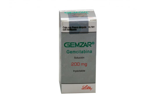 GEMZAR 200MG FCO.AMP.