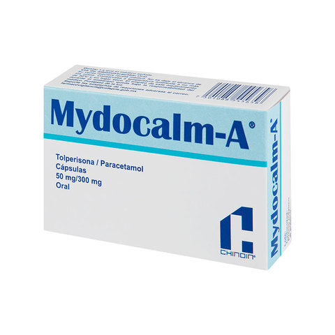 MYDOCALM-A CAP. 50/300 MG. CAJA C/30