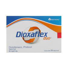 DIOXAFLEX-DUO 50/4 MG 15 TAB