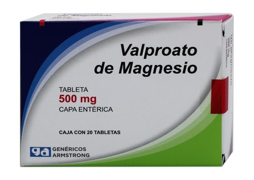 VALPROATO DE MAGNESIO 20 TAB 500 MG