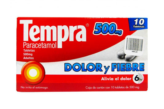 TEMPRA 500MG TAB C10