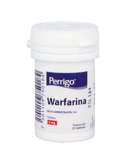 WARFARINA 5 MG FCO 25 TAB   LGEN