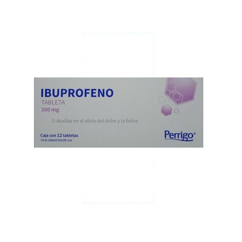 IBUPROFENO 200 MG 12 TAB    LGEN