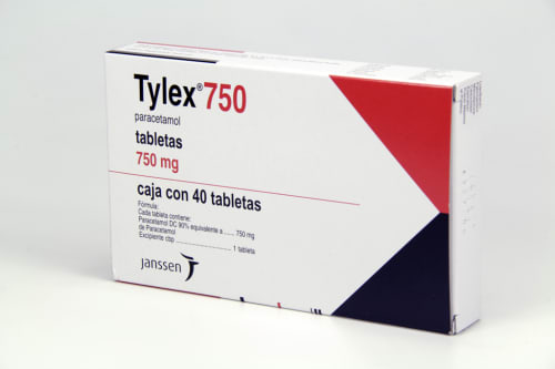 TYLEX 750 MG 40 TAB