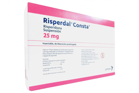 RISPERDAL CONSTA 25MG - SUS 1