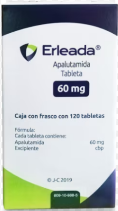 ERLEADA 60 MG FCO 120 TAB – Farma Leal