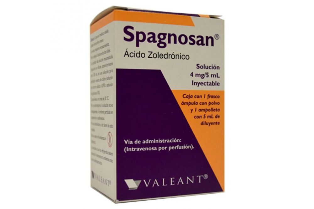 SPAGNOSAN 4MG SOL INY 5ML