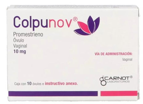Colpunov COLPUNOV 10MG OVULO VAG C/10 – Farma Leal