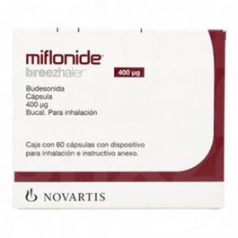 MIFLONIDE BREEZHALER 400 MCG 60CAPS