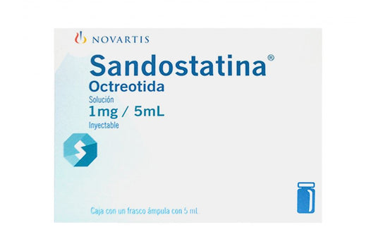 SANDOSTATINA 1MG/5ML FCO.AMP.
