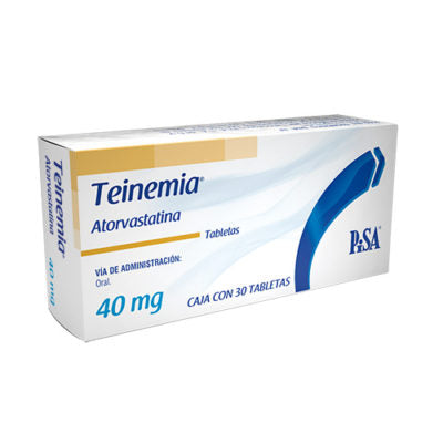 TEINEMIA 40MG - TAB 30