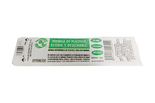 JERINGA DL 5ML 21X32 1 PZ