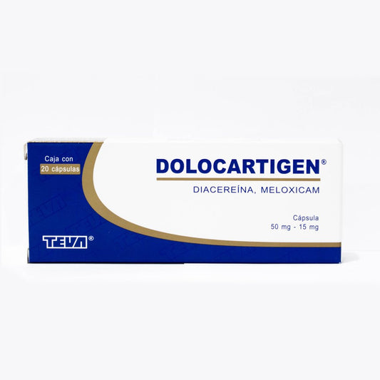 DOLOCARTIGEN 50MG 15MG CAP C20