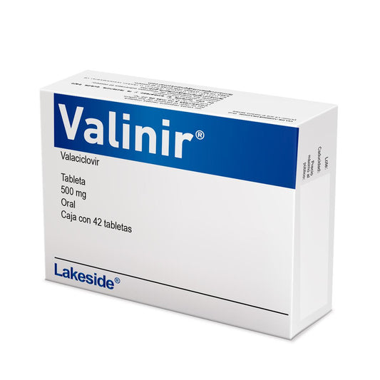 VALINIR 500MG - COM 42