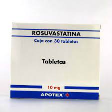 ROSUVASTATINA TAB. 10 MG. CAJA C/30.