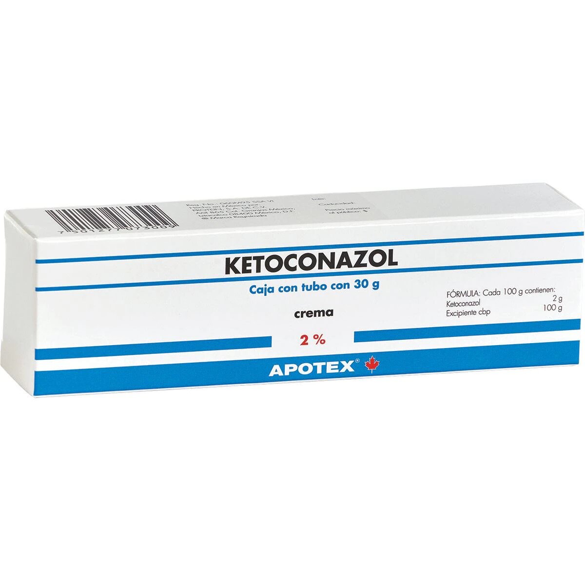 KETOCONAZOL CMA. 2% TUBO C/30 G. (NIZORAL) – Farma Leal