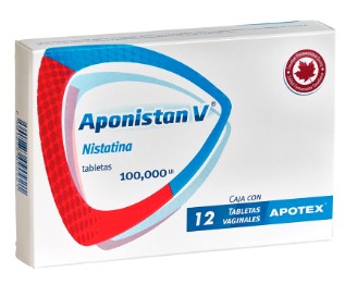 APONISTAN-V TAB. VAGINALES CAJA C/12