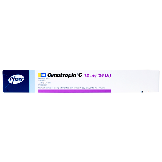 GENOTROPIN-C S INY 12MG PLUM+CART