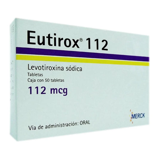 EUTIROX 112 MCG 50 TAB