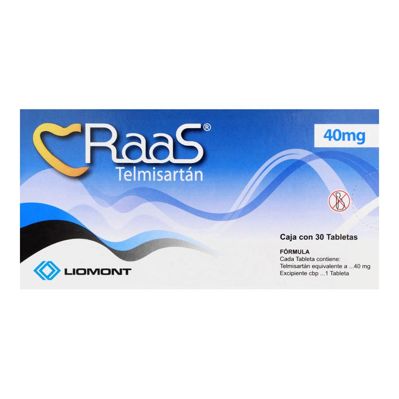 RAAS 40 MG 30 TAB – Farma Leal