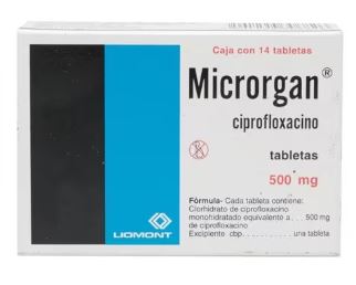 MICRORGAN 500MG TAB C14