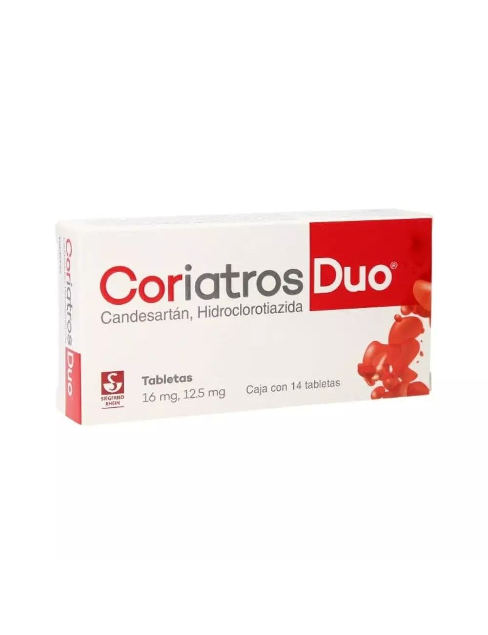 CORIATROS DUO 16/12 5MG TABC28