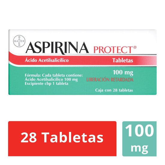 ASPIRINA PROTECT 100MG 28 TAB