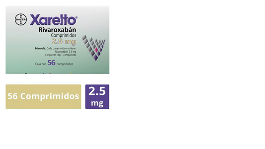 XARELTO 2 5MG CPR C56