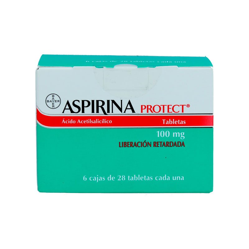 ASPIRINA PROTE 100MG C/6CJAS 28TAB
