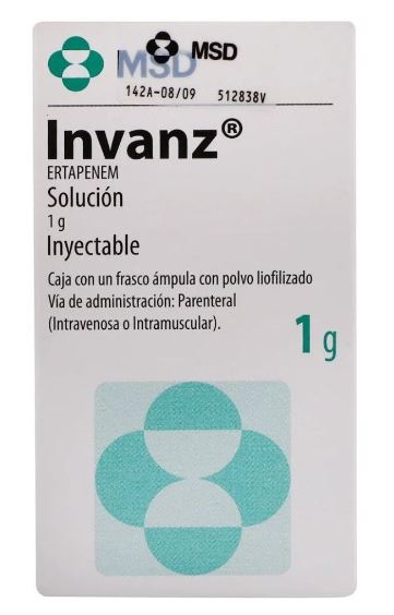 INVANZ 1 G SOL INY F.A. – Farma Leal