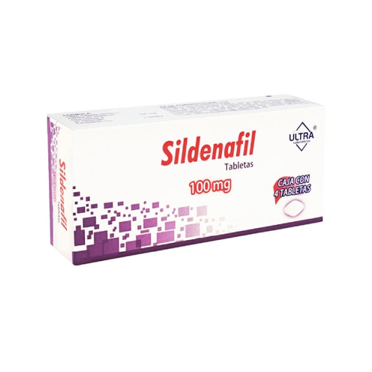 SILDENAFIL 4 TAB 100 MG