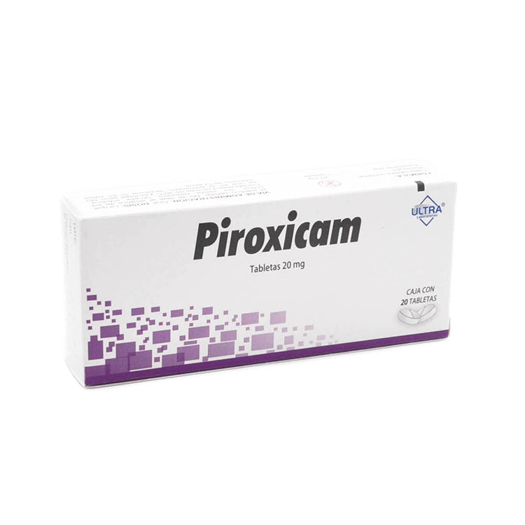 PIROXICAM 20 TAB 20 MG – Farma Leal