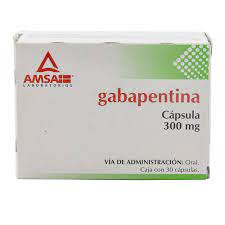 GABAPENTINA CAP. 300 MG. CAJA C/30