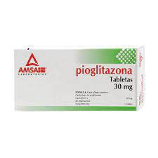 PIOGLITAZONA TAB. 30 MG. CAJA C/7