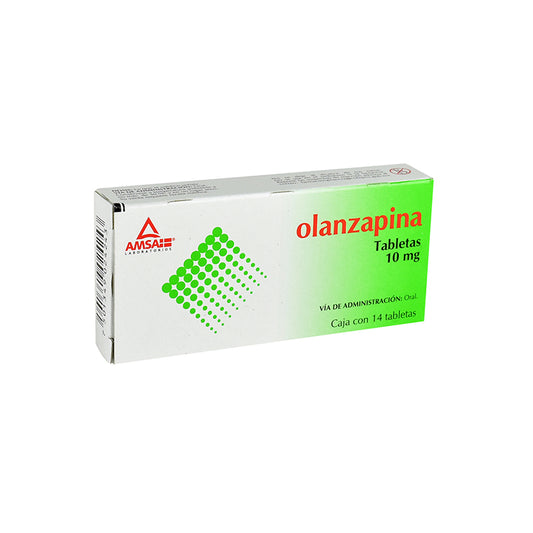 OLANZAPINA 10MG TAB C14