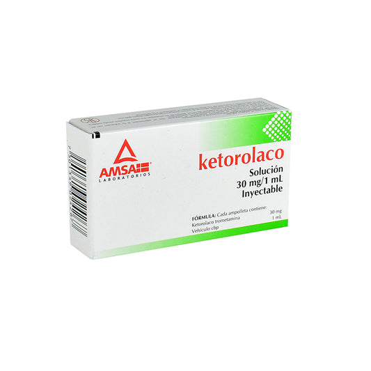 KETOROLACO 30MG AMP C3 INY