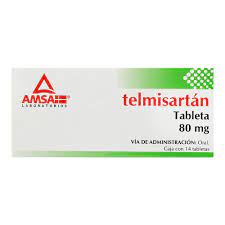 TELMISARTAN TAB. 80 MG. CAJA C/14