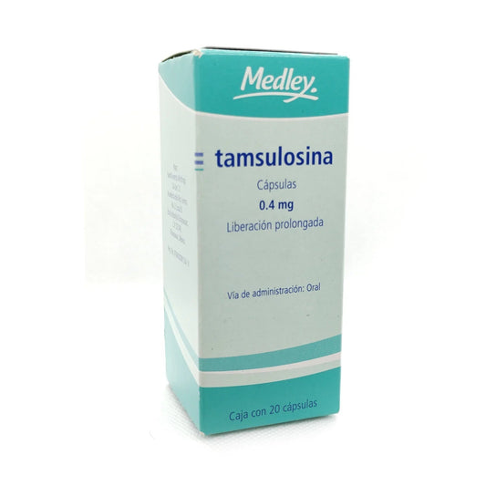TAMSULOSINA 0.4MG LP 20CAPS LGEN