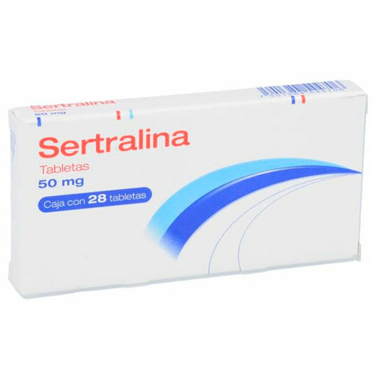 SERTRALINA 50MG TAB C28