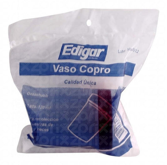 VASO COPRO EDIGAR 120ML - PZA 1