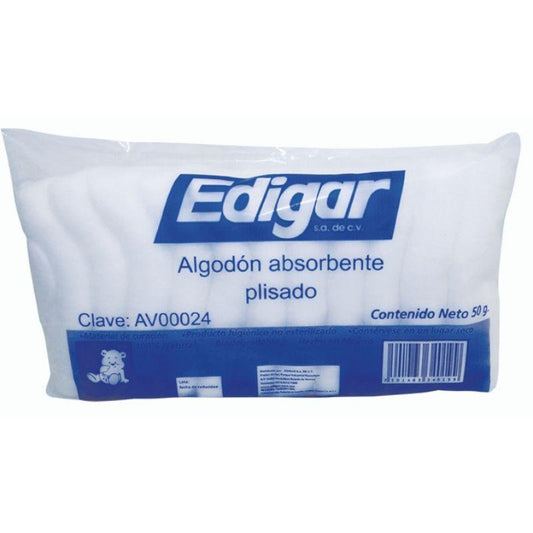 ALGODON PLISADO EDIGAR 50 G