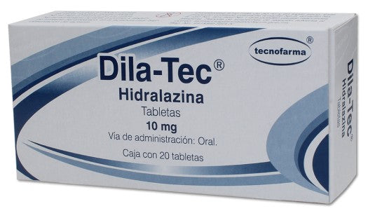 DILA-TEC TAB. 10 MG. CAJA C/20