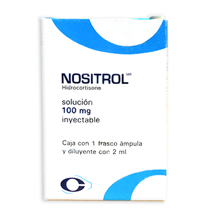 NOSITROL(HIDROCOTISONA100MG/2ML)1AMP SOL
