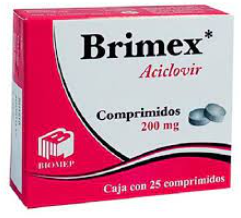 BRIMEX COMPR. 200 MG. CAJA C/25