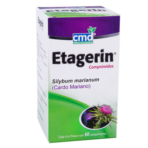 ETAGERIN COMPR. 150 MG. FCO. C/60 (SILYBUM MARIANUM)