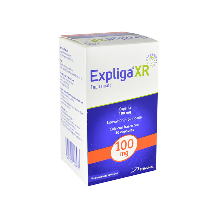 EXPLIGA XR 100MG - CAP 30