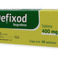 DEFIXOD TAB 400 MG CAJA C10 (IBUPROFENO)