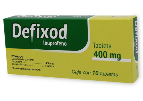 DEFIXOD TAB 400 MG CAJA C10 (IBUPROFENO)