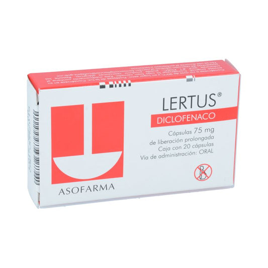 LERTUS 75MG CAP C20