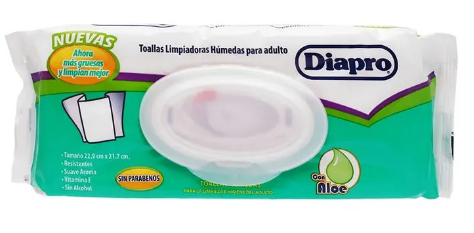 TAS DIAPRO HUM C/ALOE AD 42PZ